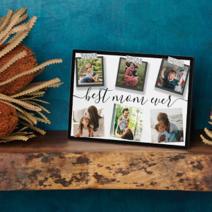 Moderne beste Mama je 6 Foto Instagram Collage Fotoplatte