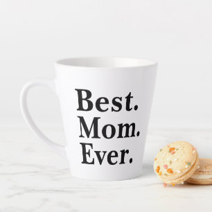 Moderne beste Mama je Typografie Moderne Mimimal Milchtasse