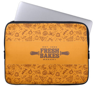 Moderne beste Pizza der Stadt Professional Laptopschutzhülle