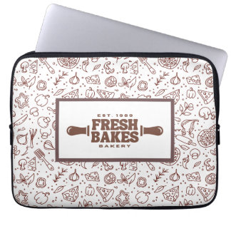 Moderne beste Pizza der Stadt Professional Laptopschutzhülle