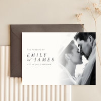 Moderne Black Krawatte Luxury Foto Wedding