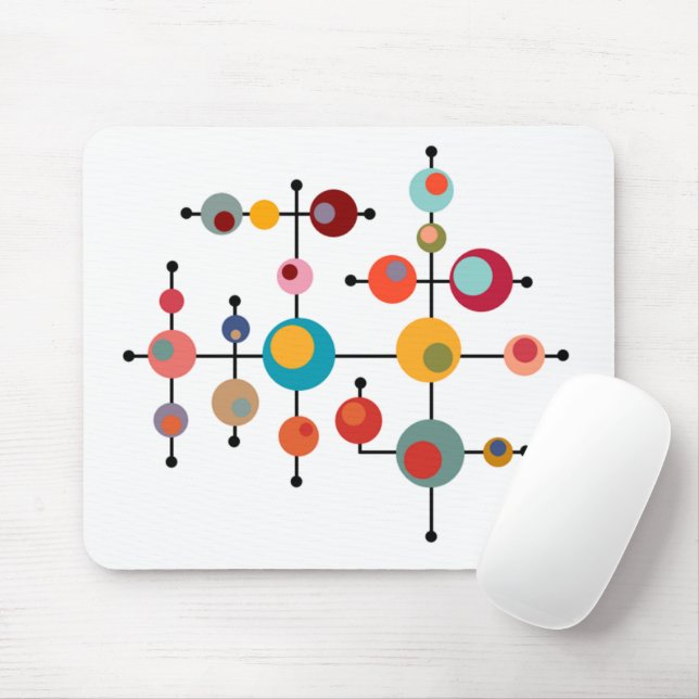 Moderne Blasen aus dem Mittelalter Mousepad (Mit Mouse)