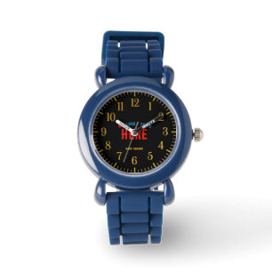 MODERNE, BLAU EINZIGARTIGE, VERIFIZIERTE MARKE ARMBANDUHR