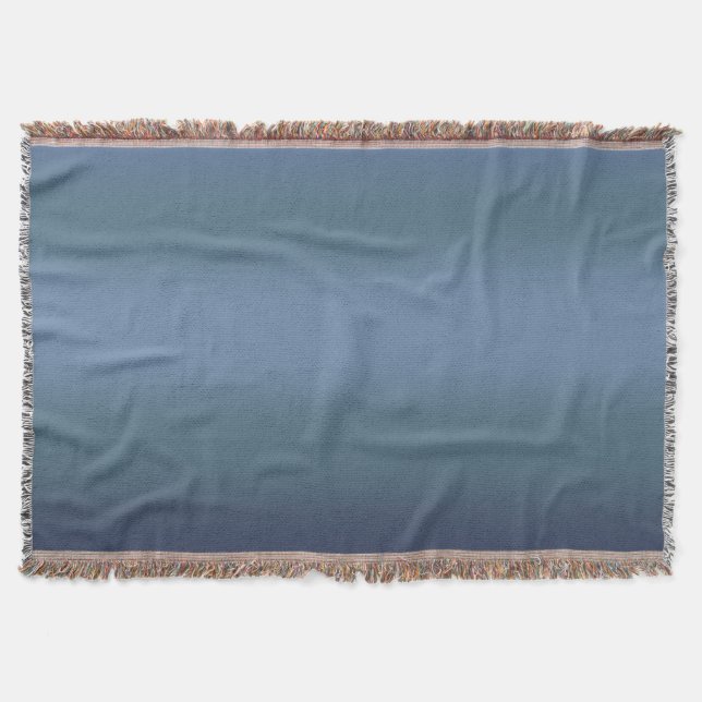 Moderne blaue Gradientengalaxie Decke (Vorderseite)