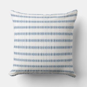 Moderne blaue und weiße Küsten-Wurfkissen Kissen