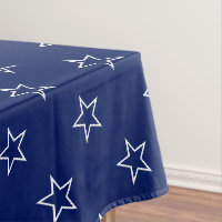 Moderne blaue und weiße Sterne Muster
