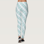 Moderne, blaue Vorlagenpastellfarbe Leggings<br><div class="desc">Moderne Leggings mit blauen grünen Vorlagenpastellfarben.</div>