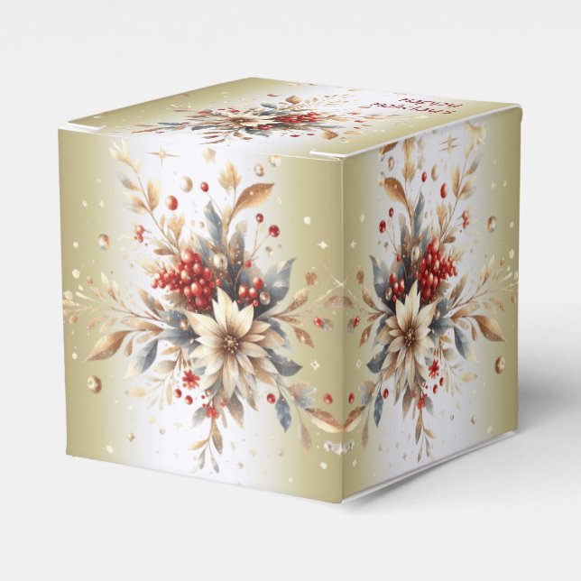 Moderne Blume Geschenkboxen Geschenkschachtel (Vorderseite)