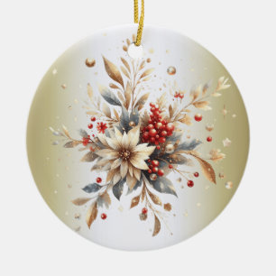 Moderne Blume Ornament