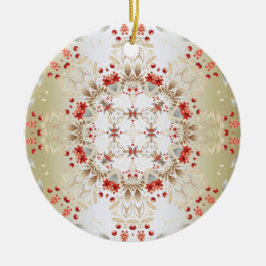Moderne Blume Ornament