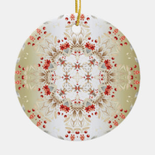 Moderne Blume Ornament
