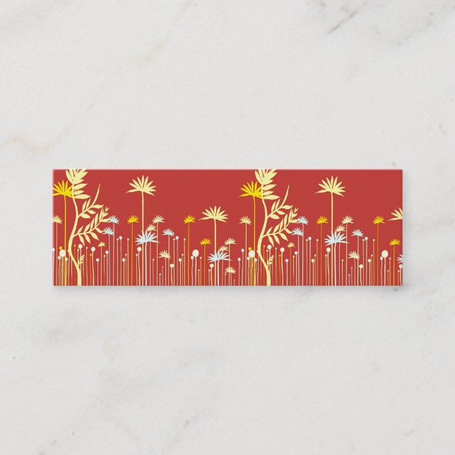 Moderne Blumen-Mama-nennende Karte (Vorderseite)