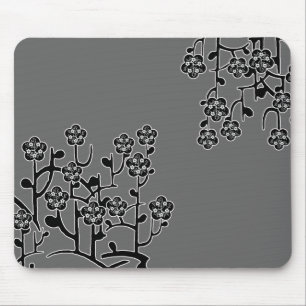 Moderne Blumen Mousepad