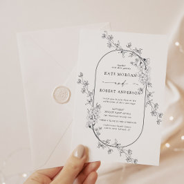 Moderne Blumenhochzeit