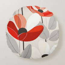 Moderne Blumenkunst Print