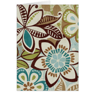 Moderne Blumenmuster