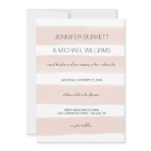 Moderne Blush Stripes