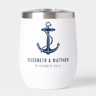 Moderne Boat Anchor Beach Wedding Swak Custom