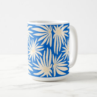 Moderne Boho-Botanik-Design Kaffeetasse