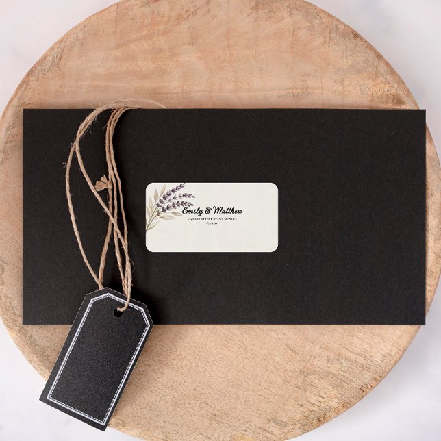 Moderne Boho Designer-Rücksendeadressen-Aufkleber Adressaufkleber (Von Creator hochgeladen)