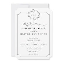 Moderne Boho-Hochzeitseinladung