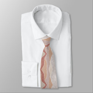 Moderne Boho-Muster Krawatte