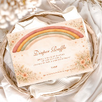 Moderne Boho-Regenbogen-Windeltauschparty