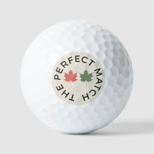 Moderne Boho-Sage-Terrakotta-Hochzeitsgeschenke Golfball