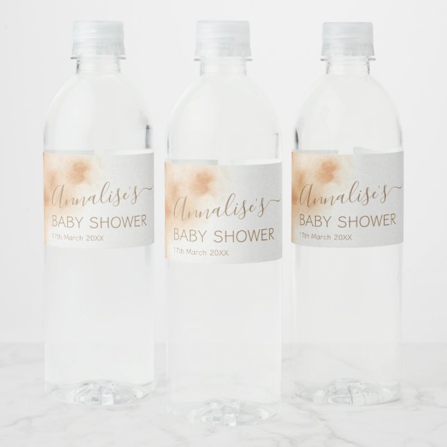 Moderne Boho Wasserfarbe Gefärbte Krawatte Kinderd (Flaschen)