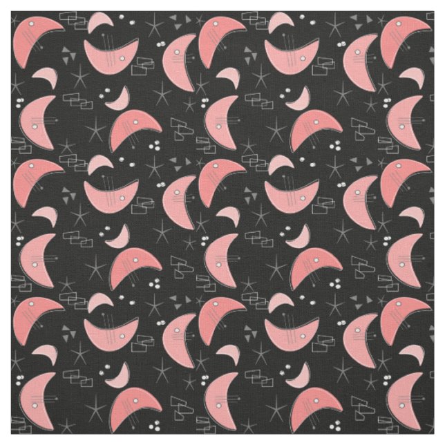 Moderne Boomerangs aus dem Mittelalter Stoff (Muster)