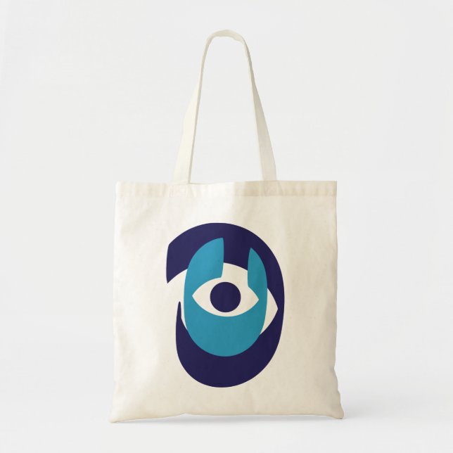 Moderne Böses Auge Tote Tasche - Schutzazar Amulet (Vorne)