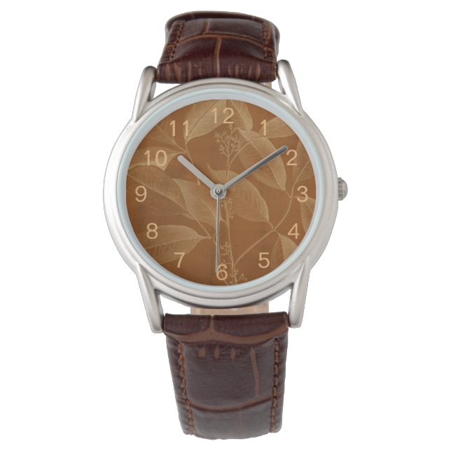 Moderne Botanik VI Armbanduhr (Vorderseite)