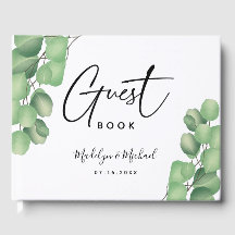 Moderne botanische Eukalyptus-Foliage