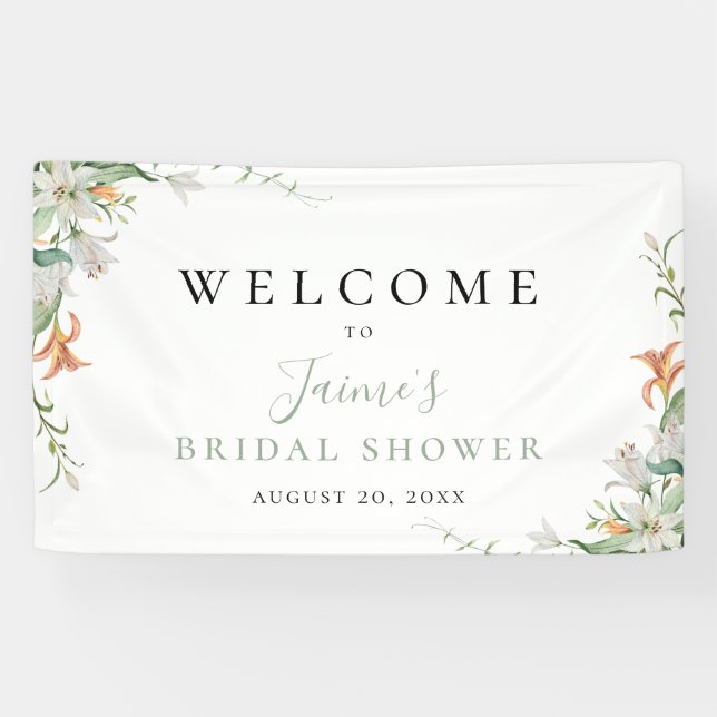Moderne botanische Lippenrahmen Banner (Horizontal)