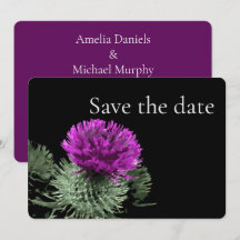 Moderne Botanische Save The Date