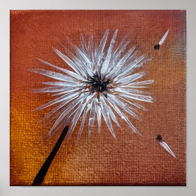 Moderne botanische Wandkunst Poster (Vorne)