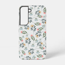 Moderne botanische Wildblumenmuster