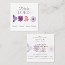 Moderne Boutique-Blumenladen-Geschäftsbranding im