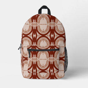 Moderne, braune Farbe klassisches Design pri Bedruckter Rucksack