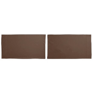 Moderne braune Premium-Komfort-Kissenhülle aus Cho Kissenbezug