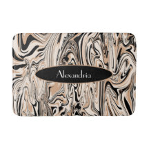 Moderne braune Wasserfarbe Stilvoll personalisiere