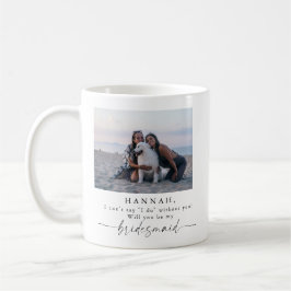 Moderne Bridesmaid-Tasse Kaffeetasse