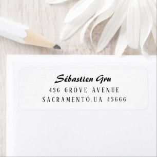 Moderne Brush Handschrift