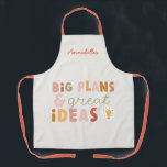 Moderne bunt kühn gestaltete Typografien und Ideen Schürze<br><div class="desc">Moderne bunte Typografie-Pläne und Ideen machen Schürze Spaß. Ideal Weihnachten, Geburtstag, Neues Schuljahr, Geschenk für Geschäftsleute oder Lehrer.</div>