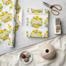 Moderne bunte Ei Muster Osterverpackungspapier