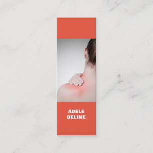 Moderne bunte Frauen unterstützen Mini Visitenkarte