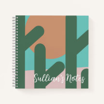 Moderne Cactus Pflanze Erinnerung Notes