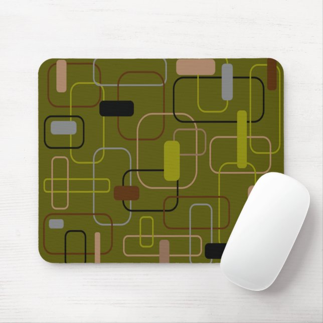 Moderne Camouflage aus dem Mittelalter Mousepad (Mit Mouse)