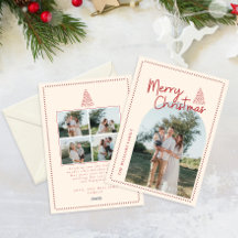 Moderne Carte de Noël Élégante et Classique