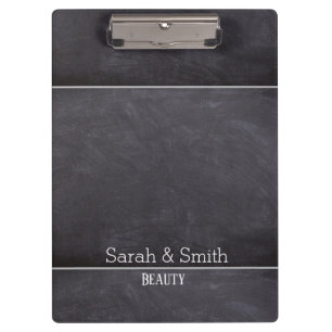 Moderne Chalkboard Business Office-Zwischenablage Klemmbrett